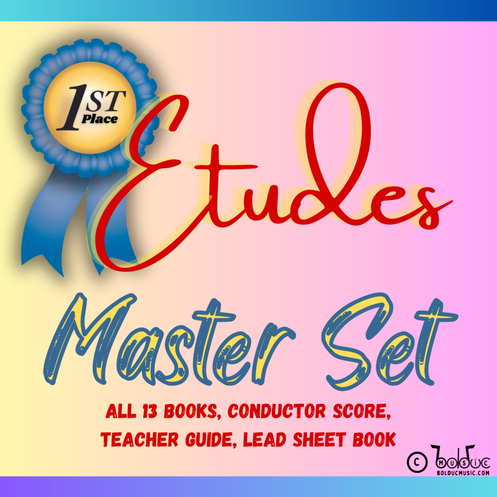 1st Place Etudes - Master Set - Bolduc Music