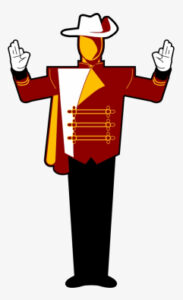 Generic Drum Major Clip Art
