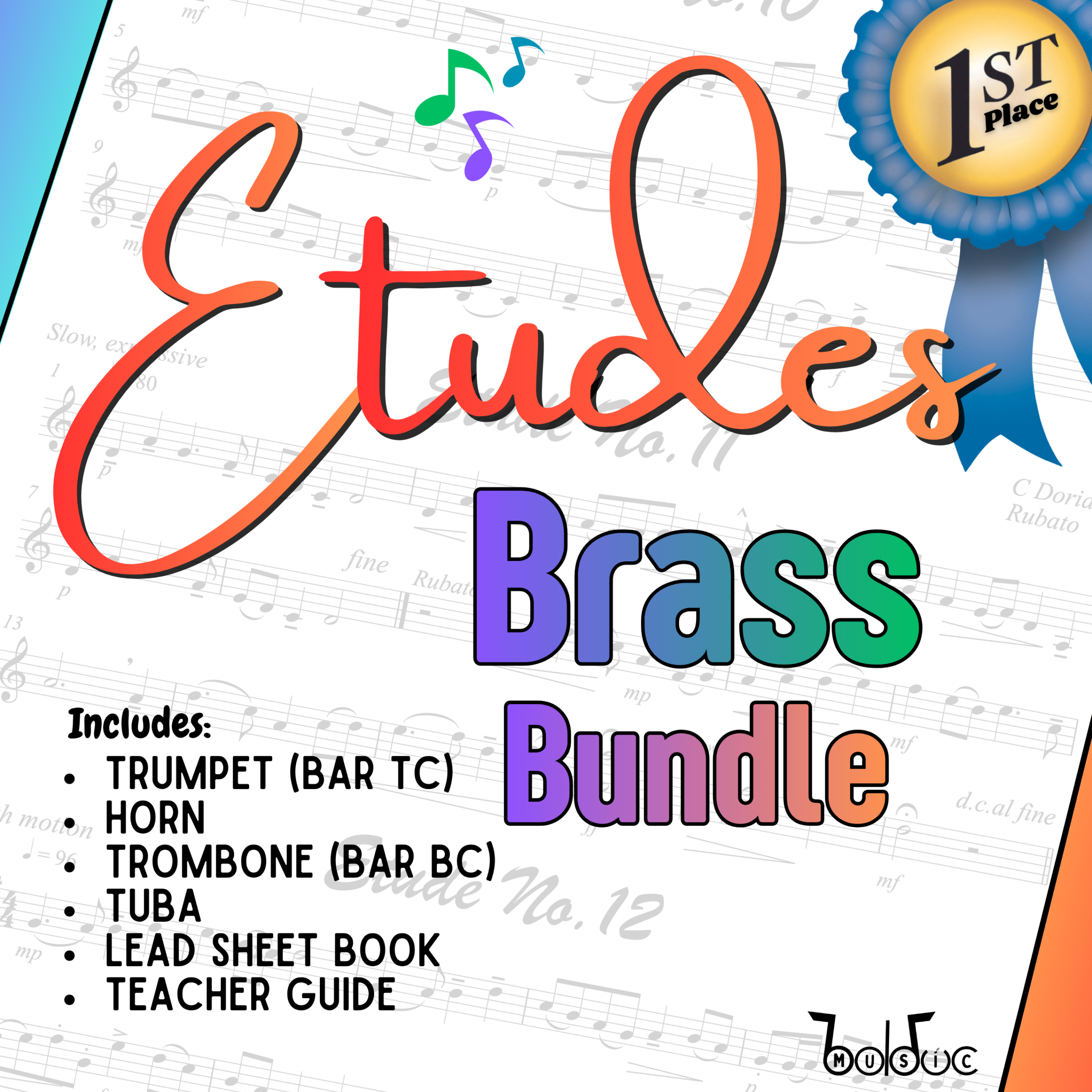 1st Place Etudes - Brass Set - Bolduc Music