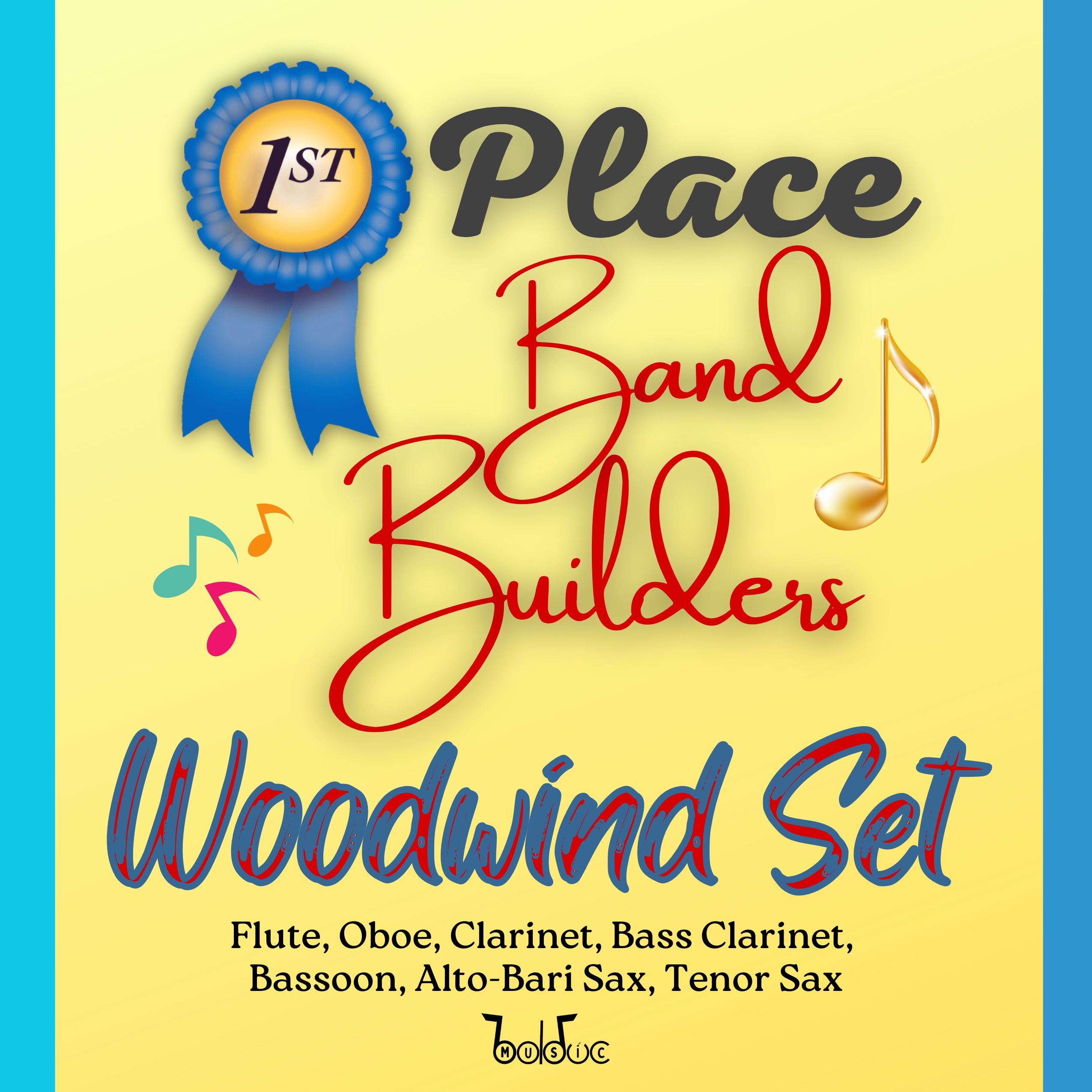 Band Builders Woodwind Set Graphic