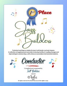 Jazz Builders Conductor Book Cover