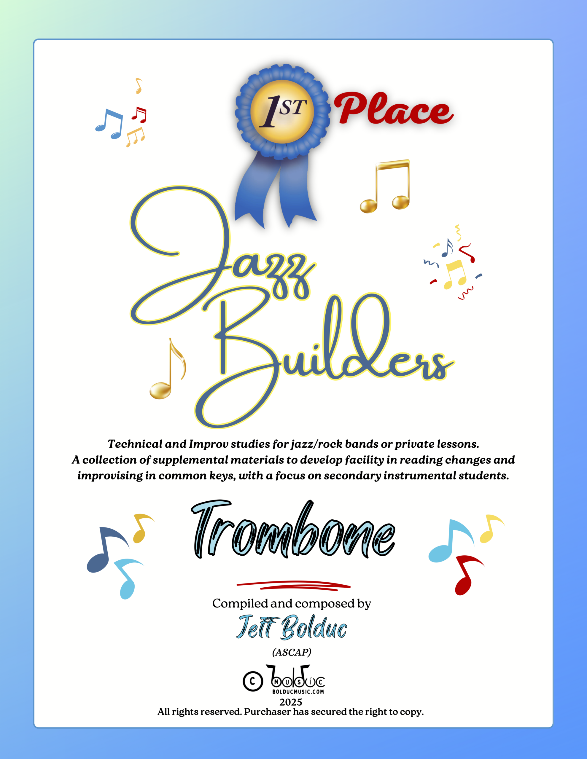 Jazz Builders Trombone cover