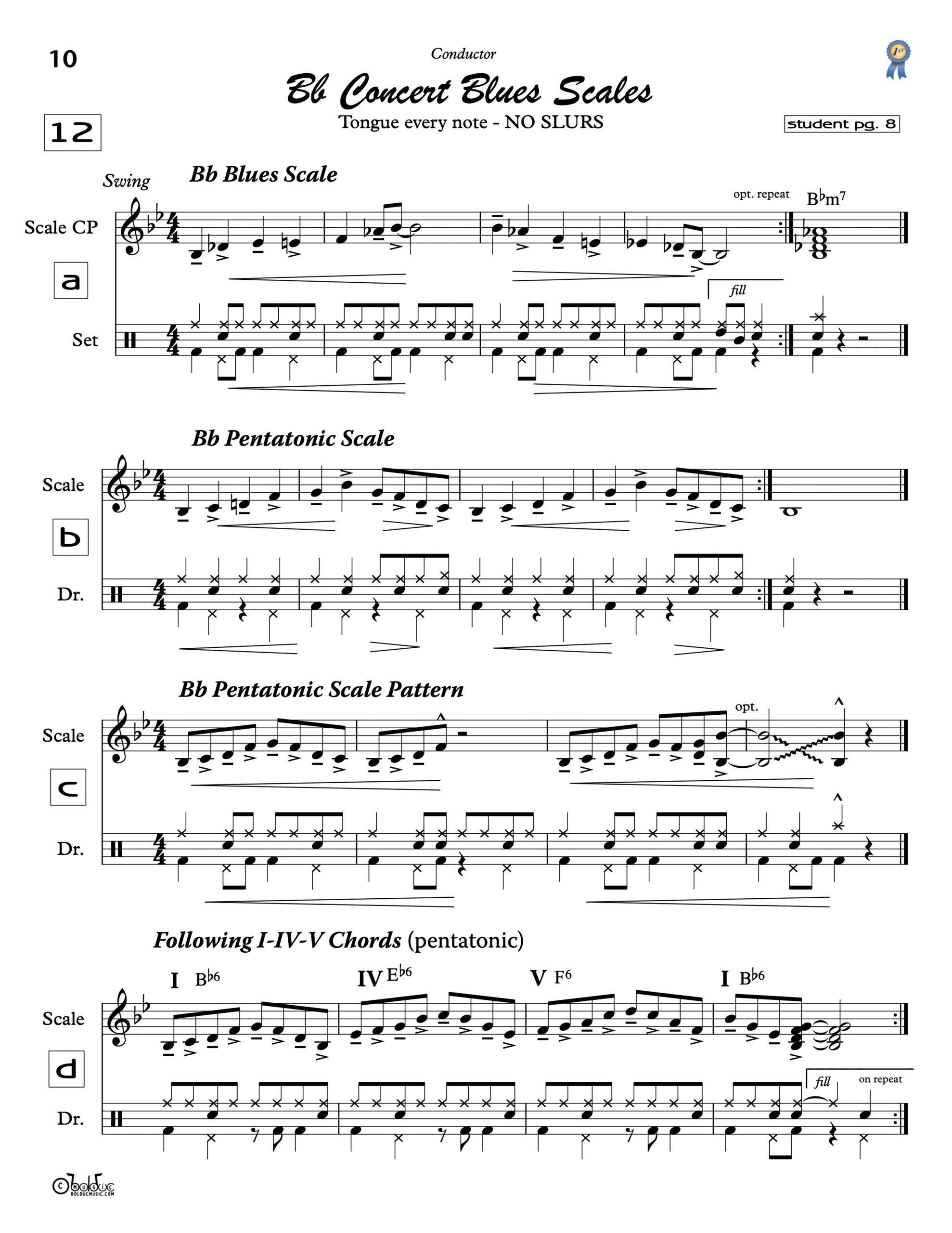 Jazz Builders Alto Sax page 8