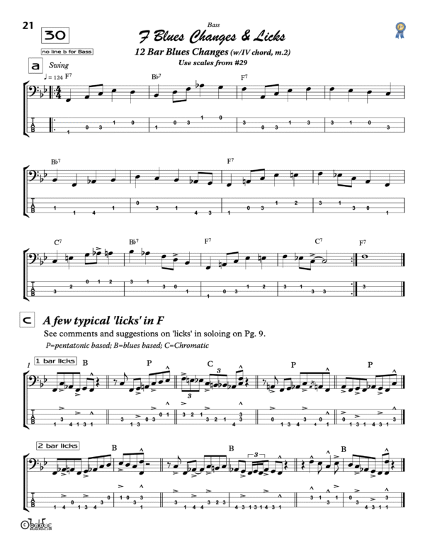 1st Place Jazz Builders Bass Book - Bolduc Music