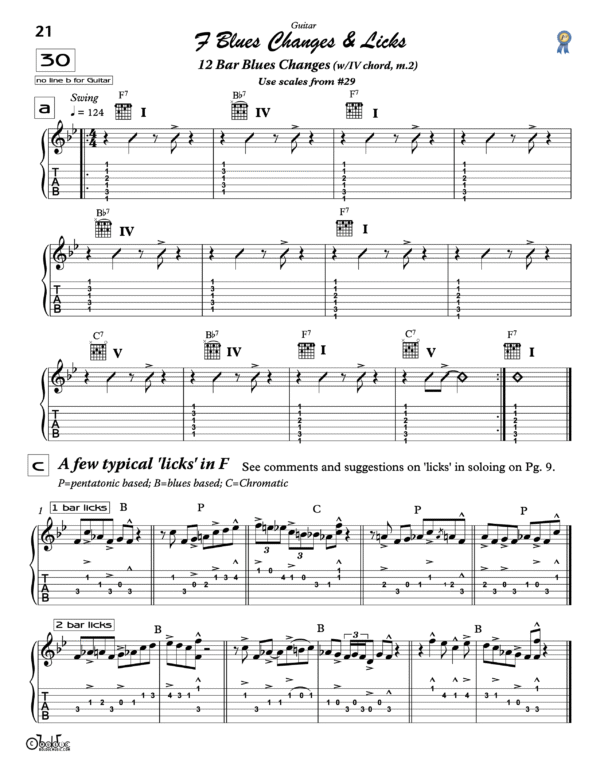 1st Place Jazz Builders Guitar Book - Bolduc Music