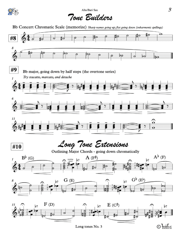 Band Builders Alto-Bari Sax page 3