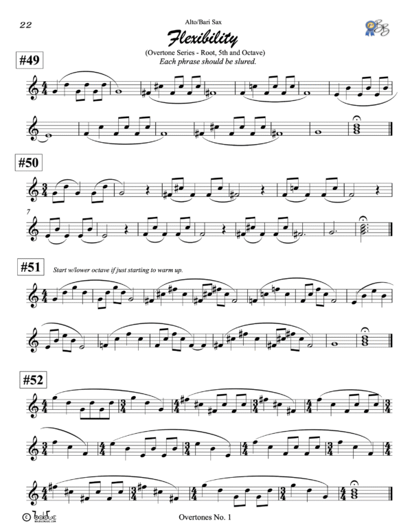 Band Builders Alto-Bari Sax page 22