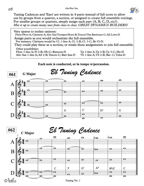Band Builders Alto-Bari Sax page 26