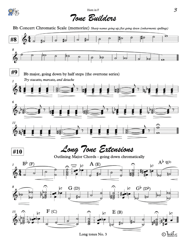 Band Builders Horn page 3