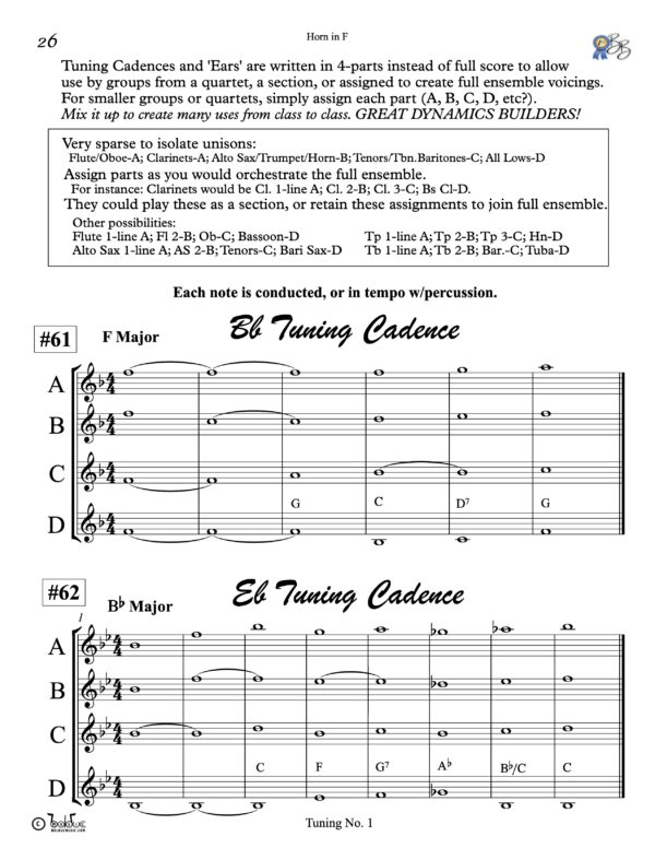Band Builders Horn page 26