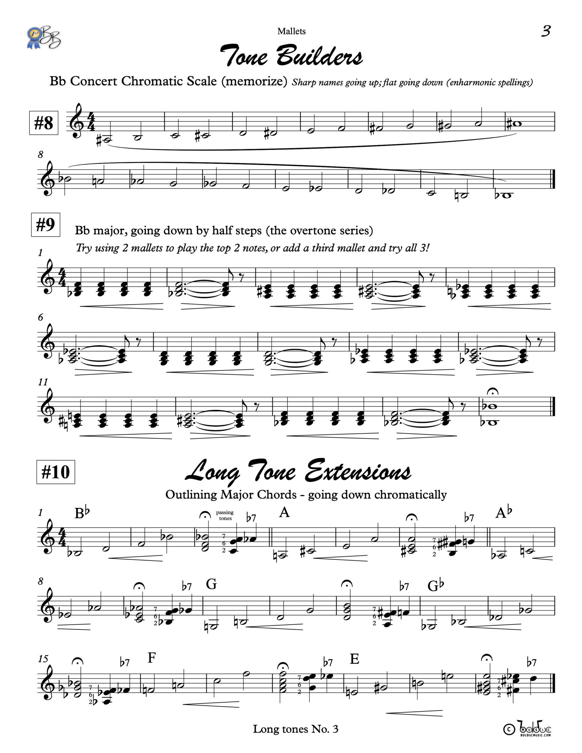 Band Builders Mallets page 3