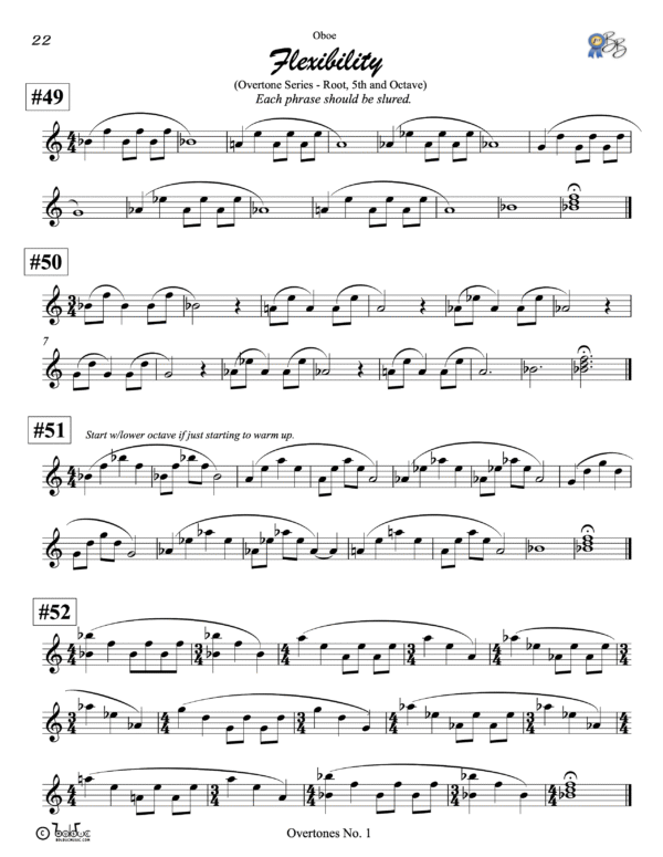 Band Builders Oboe page 22