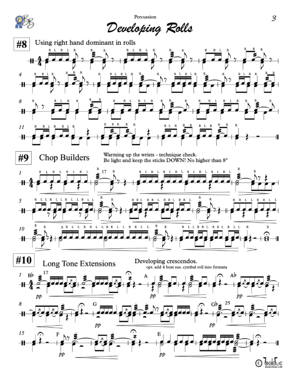 Band Builders Percussion page 3