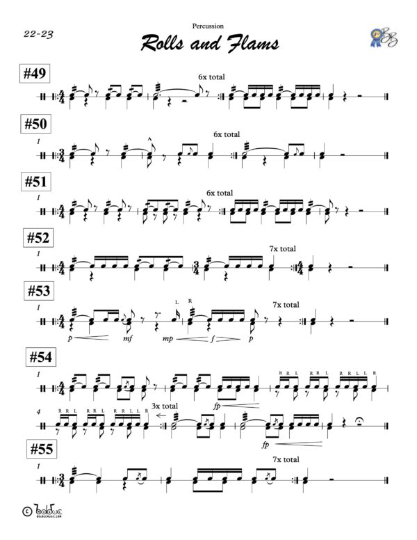 Band Builders Percussion page 22