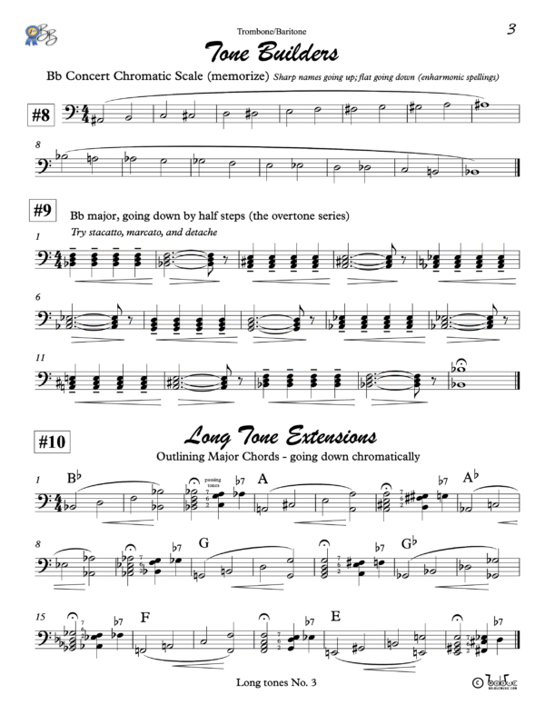 Band Builders Trombone page 3