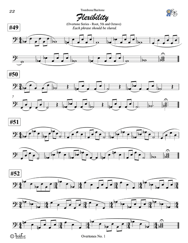 Band Builders Trombone page 22