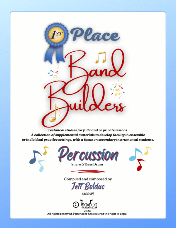 Band Builders Percussion Cover