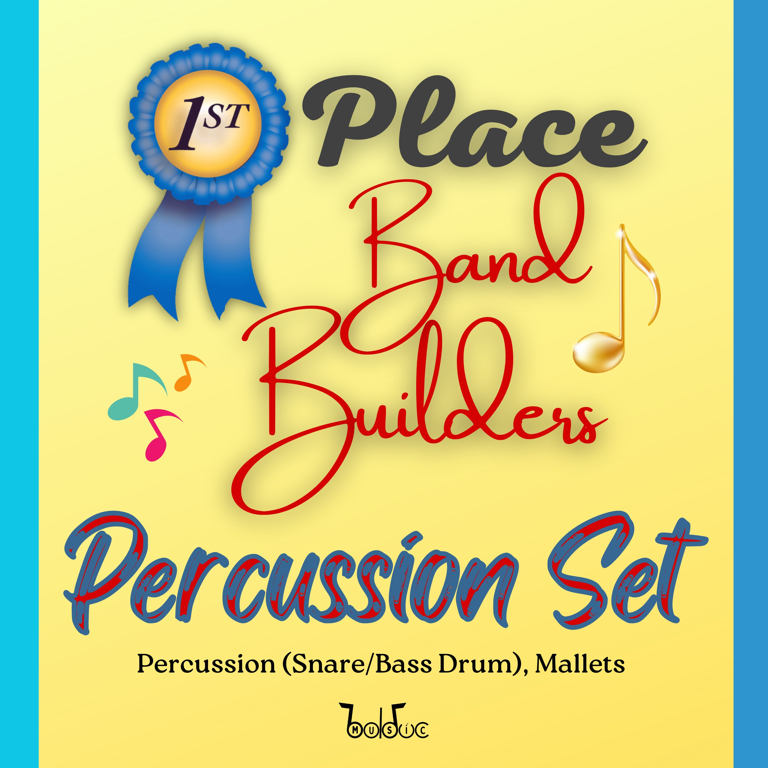 Band Builders Percussion Set Graphic