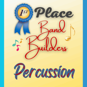 Band Builders Percussion Book Graphic