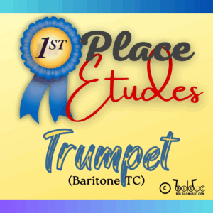 1st Place Etudes Trumpet Graphic