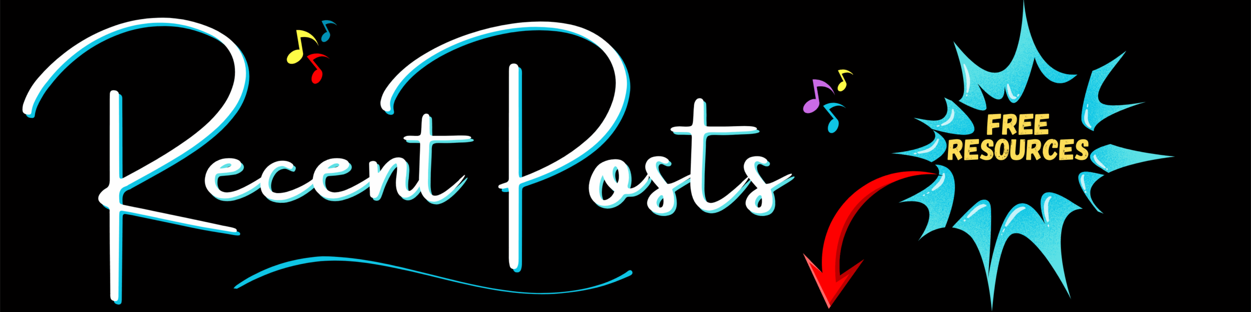 Graphic for recent posts box