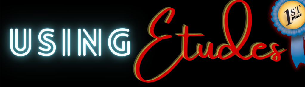 Using Etudes graphic for site
