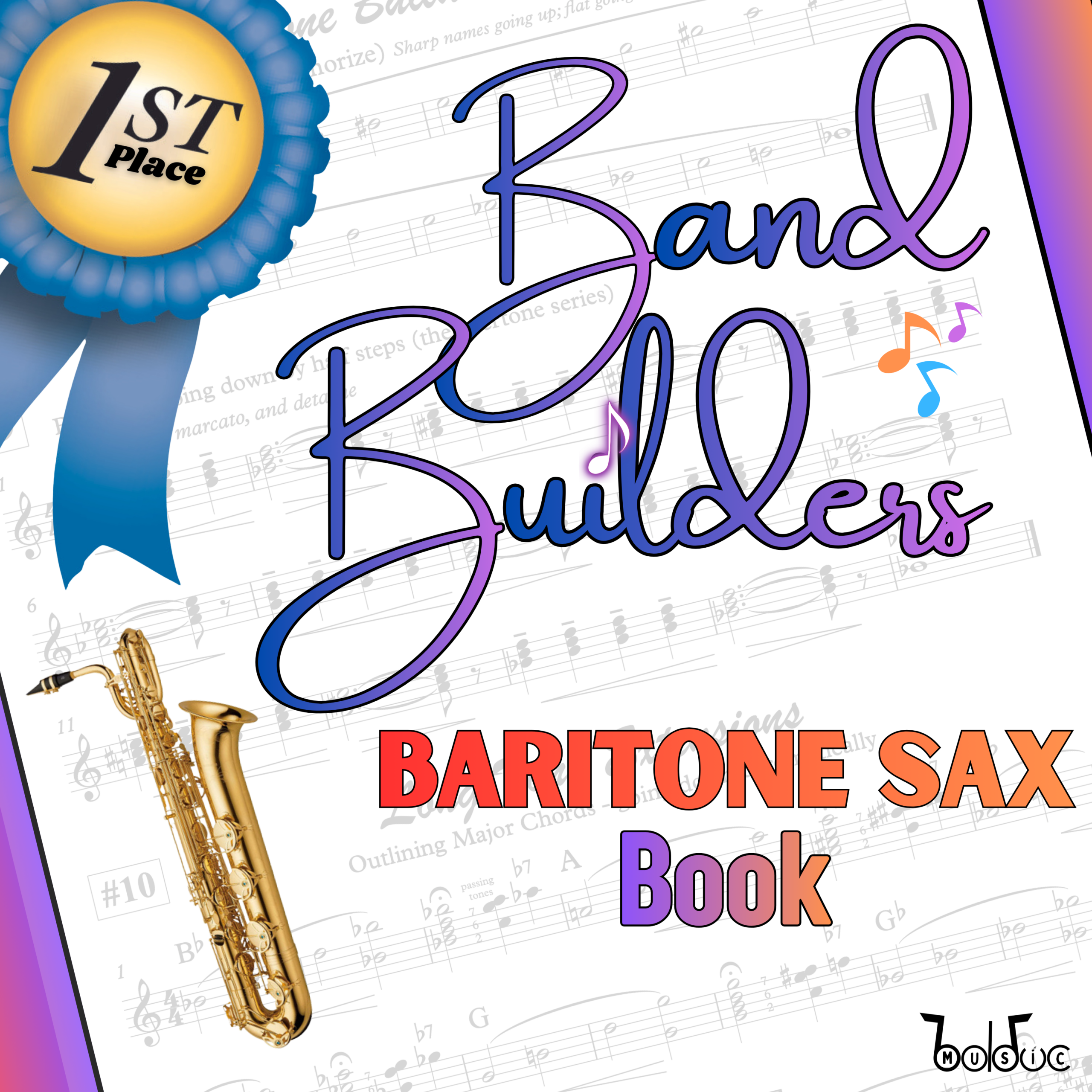Band Builders Bari Sax Book Banner