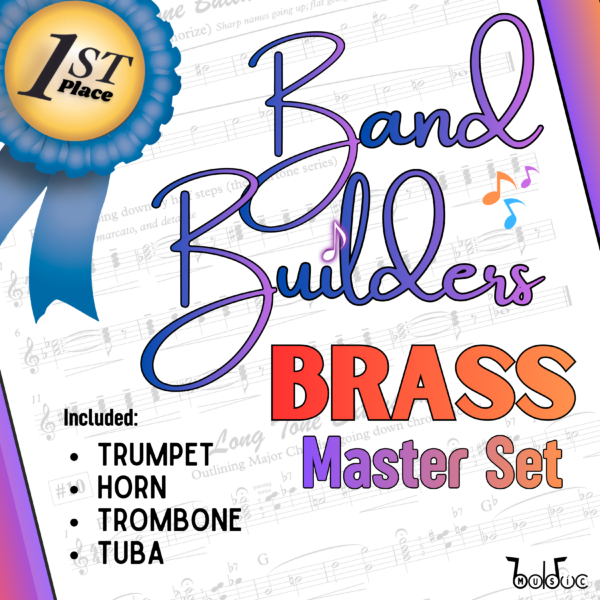 1st Place Band Builders - Brass Set - Bolduc Music
