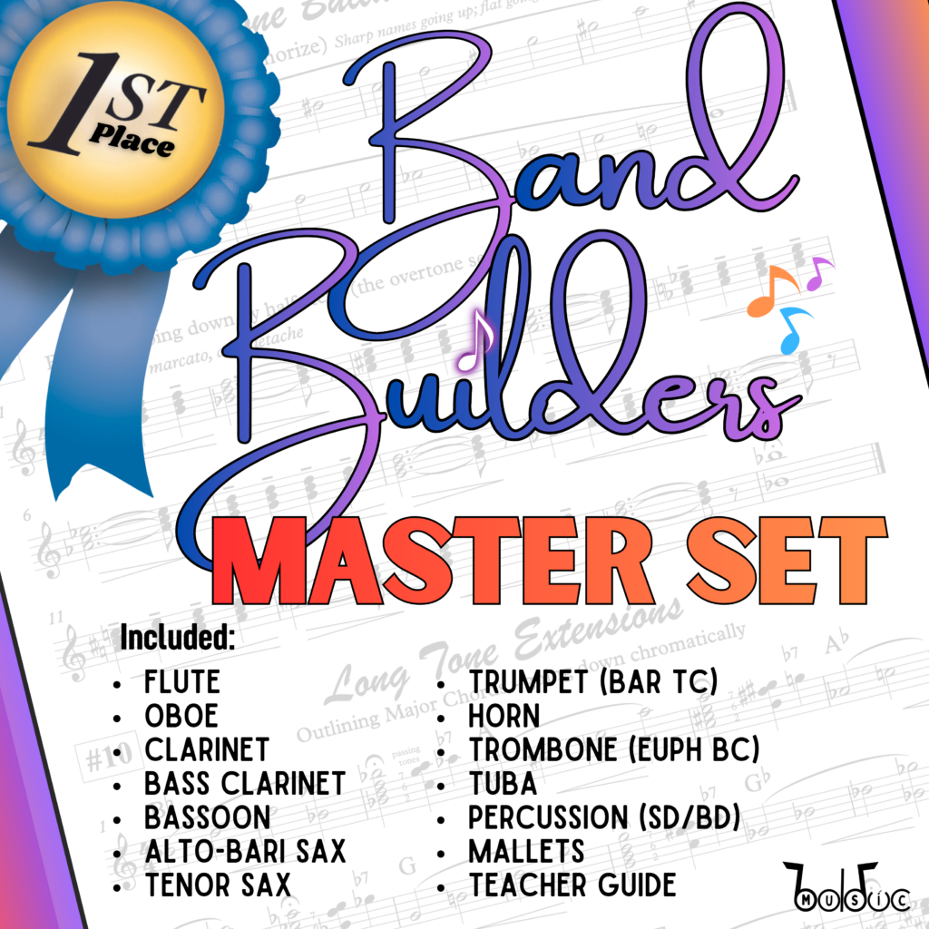 1st Place Band Builders Master Set - Bolduc Music