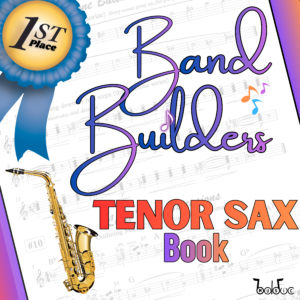 Band Builders Tenor Sax Book Banner