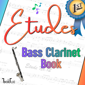 Etudes BASS CLARINET Book Banner