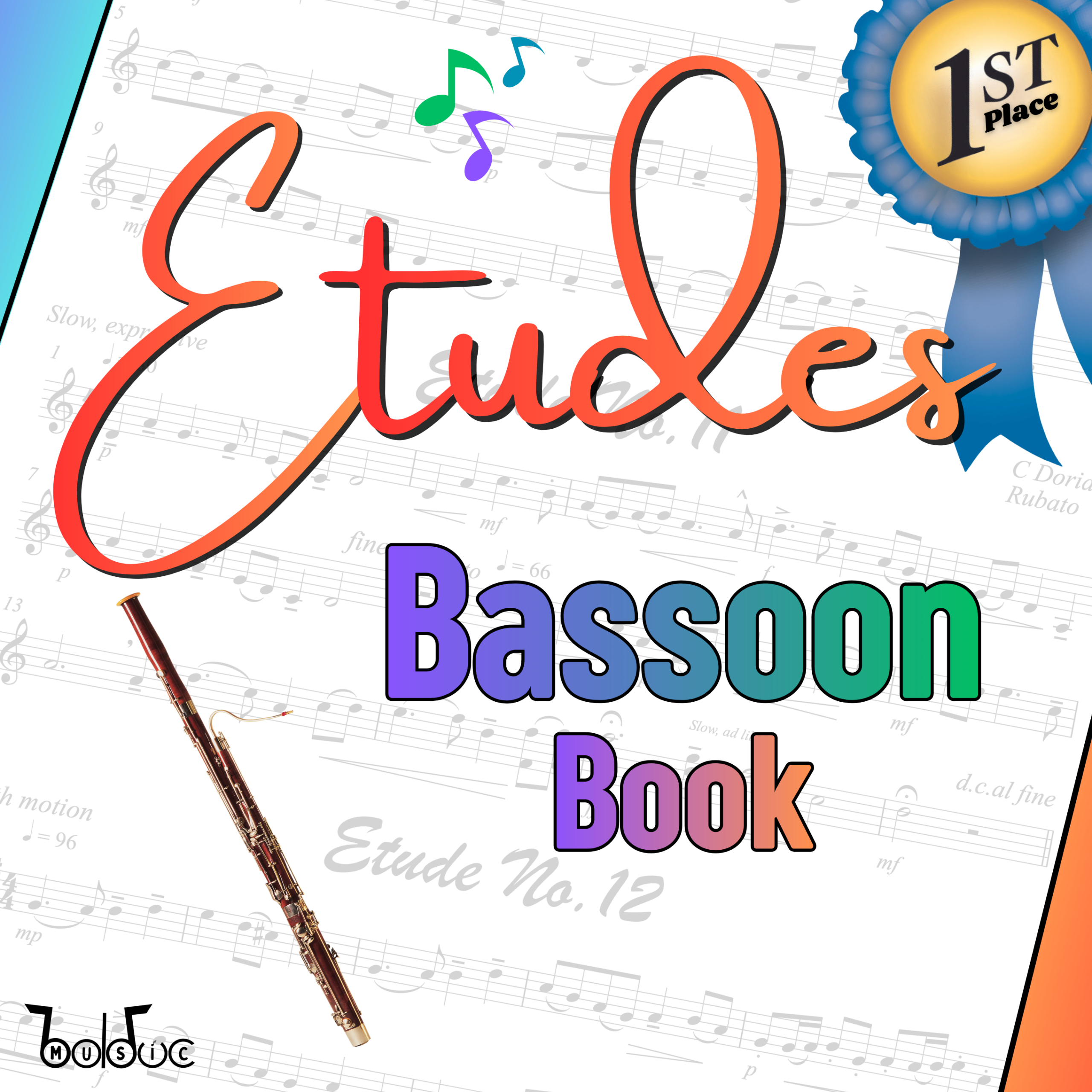 1st Place Etudes Bassoon Book - Bolduc Music