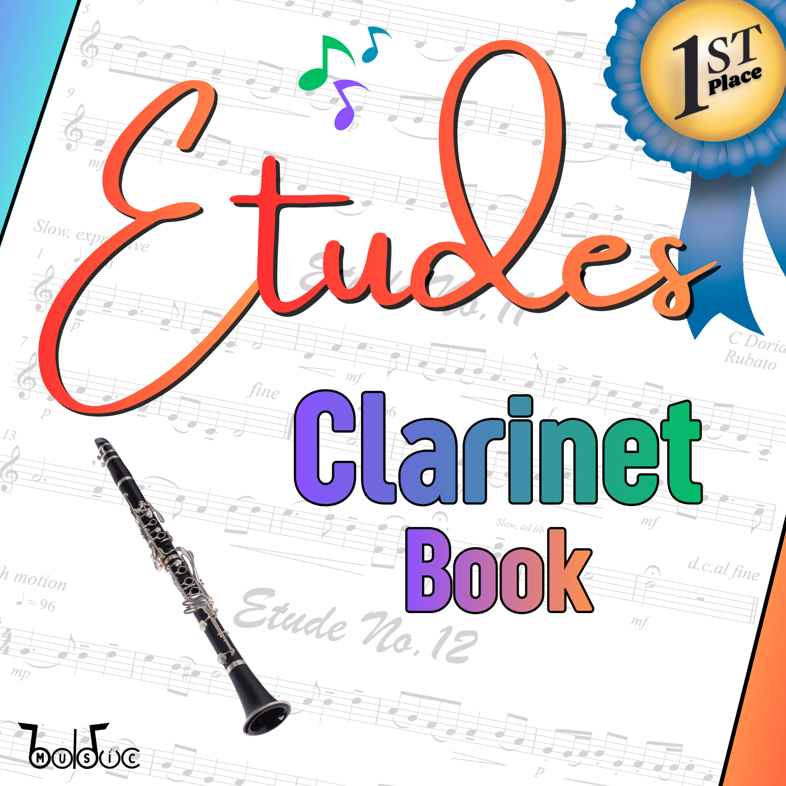 1st Place Etudes Clarinet Book - Bolduc Music