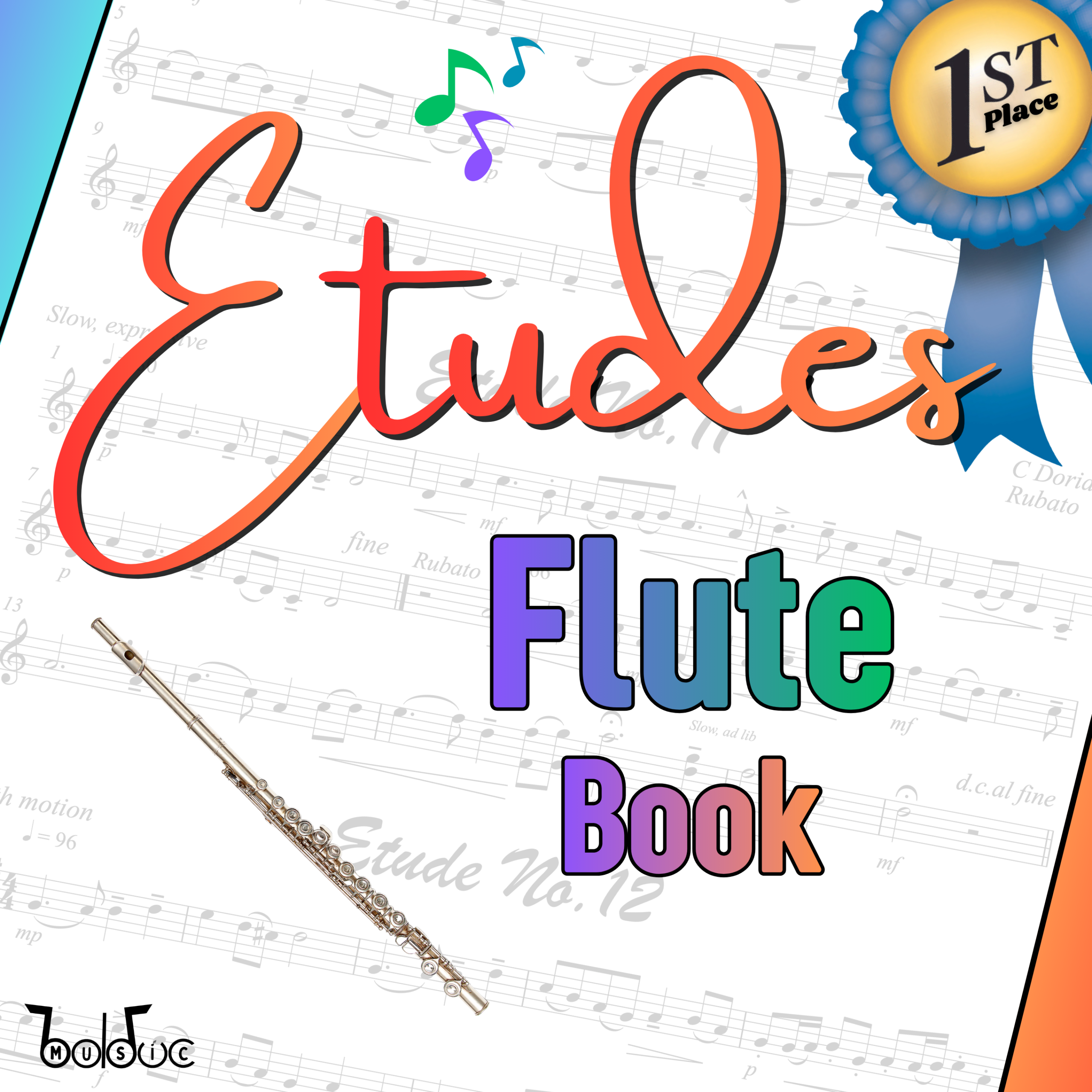 1st Place Etudes Flute Book - Bolduc Music
