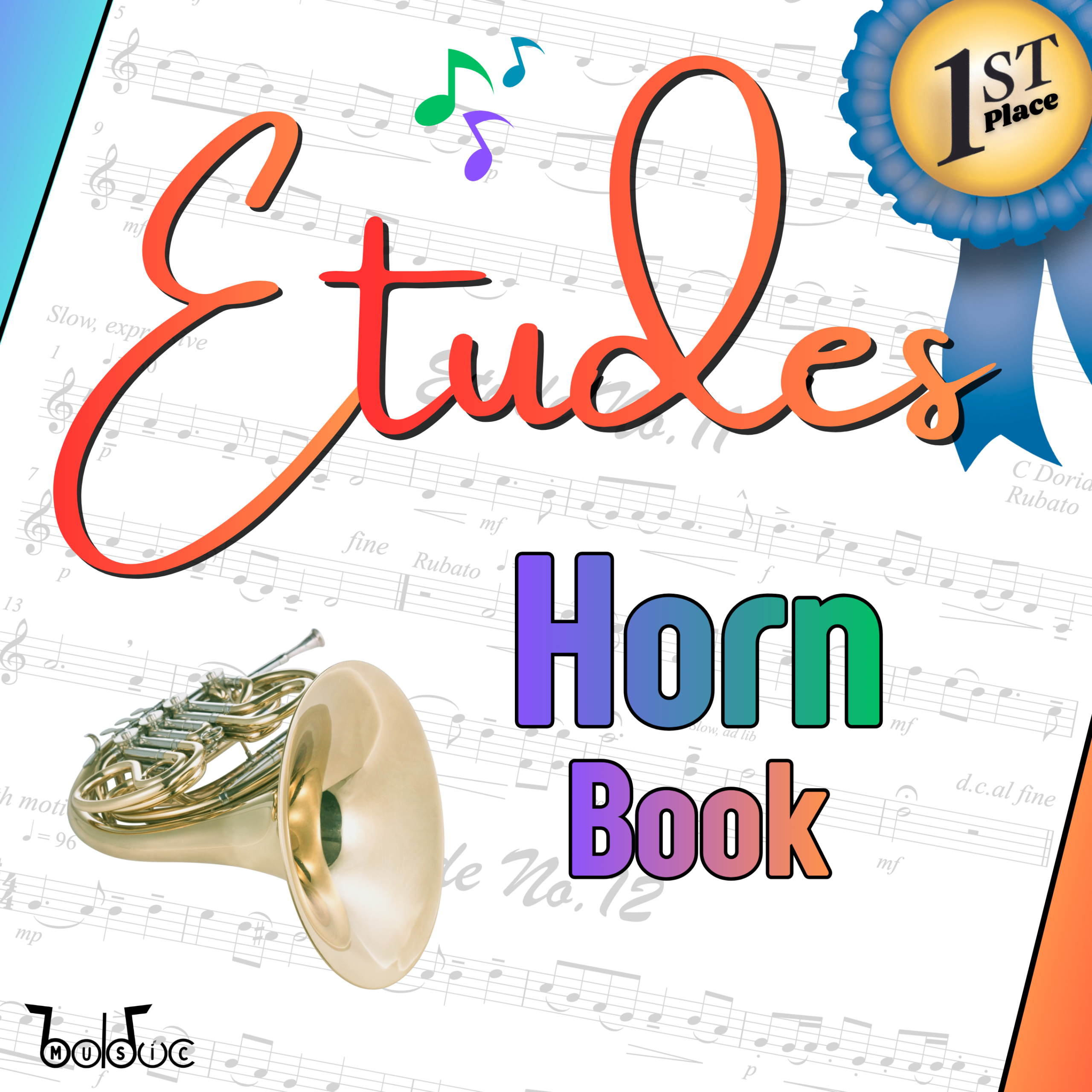 1st Place Etudes Horn in F Book - Bolduc Music