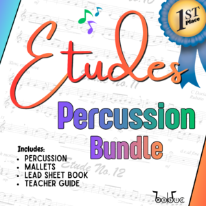 Etudes PERCUSSION BUNDLE Banner