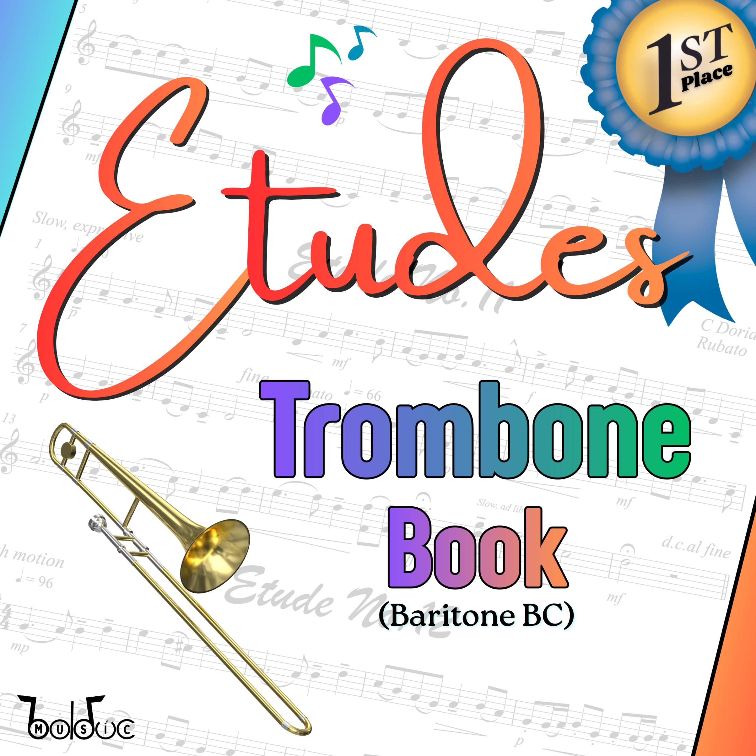 1st Place Etudes Trombone/Bar. BC Book - Bolduc Music