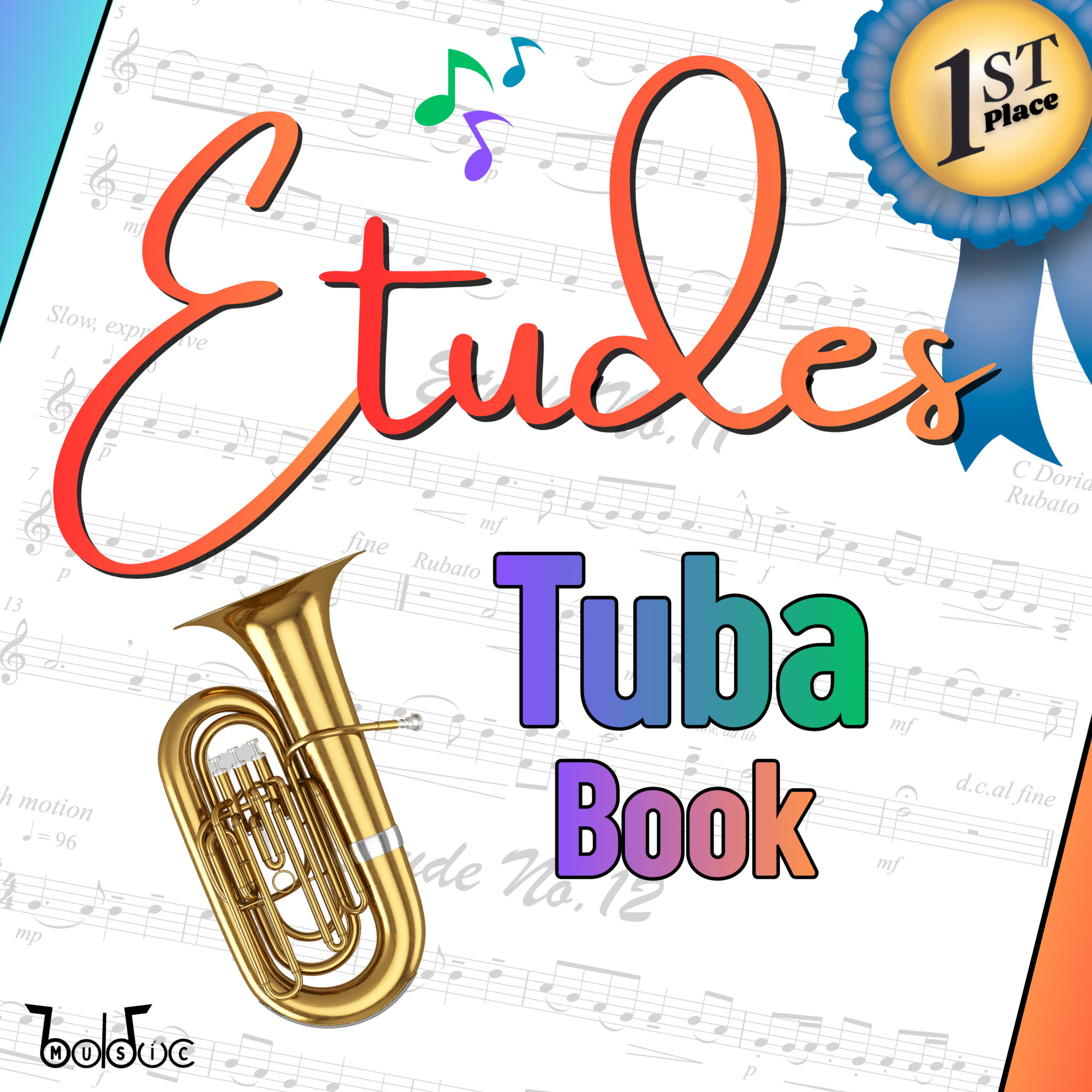 1st Place Etudes Tuba Book - Bolduc Music
